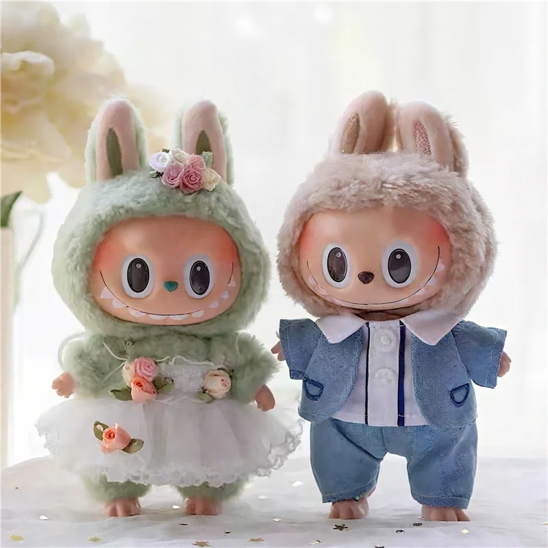 15 17cm For Labubu Doll Weddin - Baby Clothes review and price