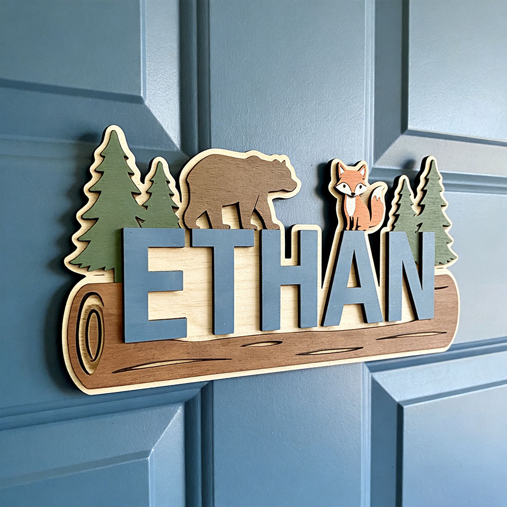 Woodland Forest Animal Persona - Nursery review and price