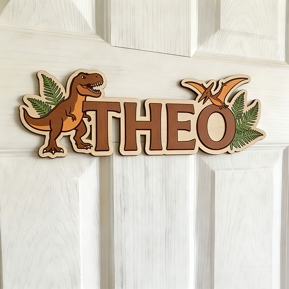 Personalized Dinosaur Name Sig - Nursery review and price
